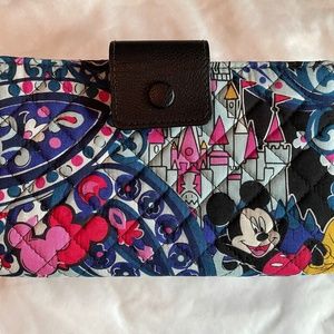 Vera Bradley Disney Mickey castle wallet